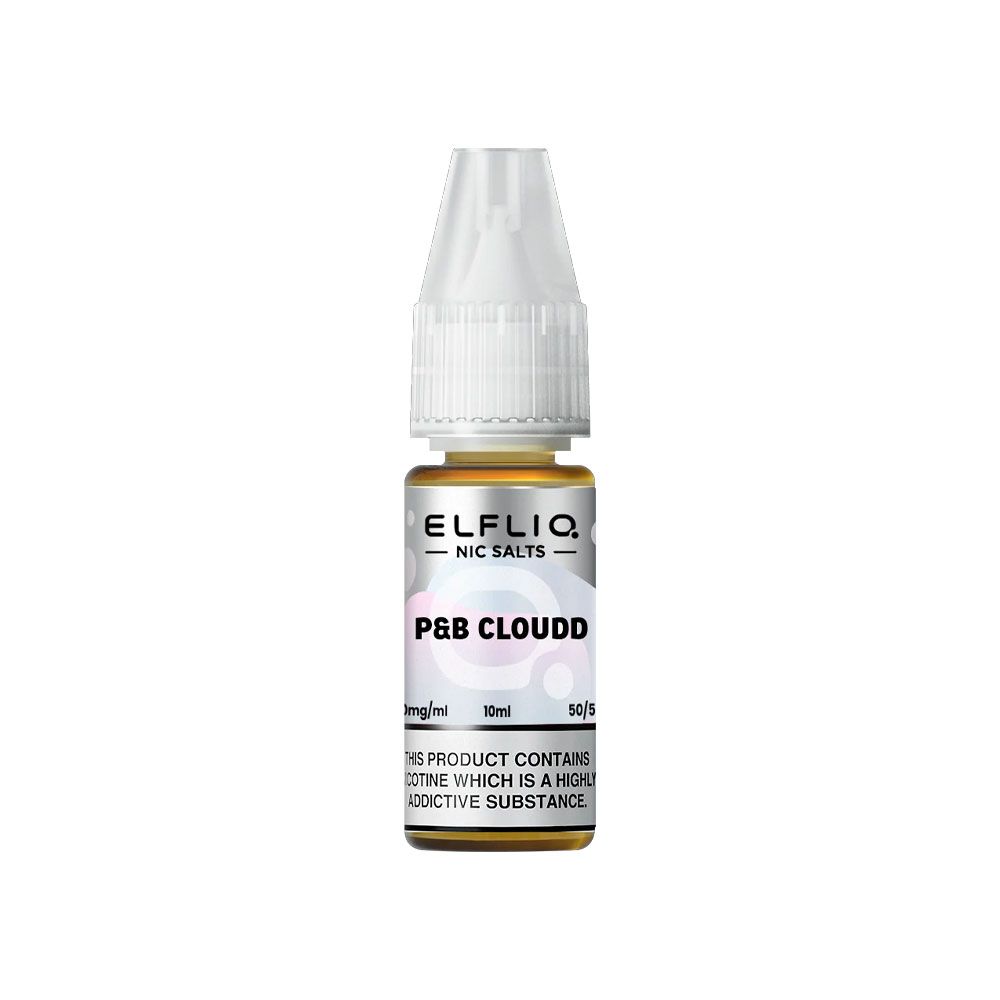 ELFBAR Elfliq P&B Cloudd (Cotton Candy Ice) - Sel de nicotine 10ml
