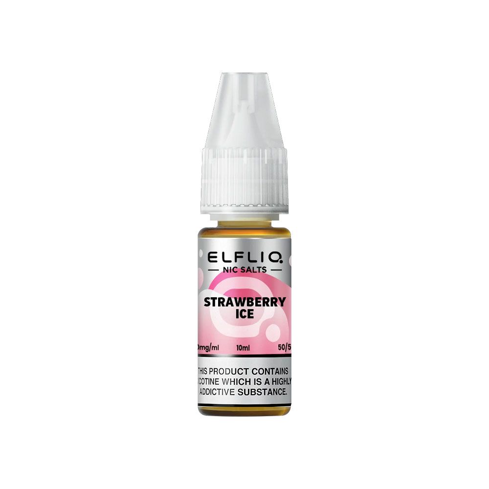 ELFBAR Elfliq Strawberry Ice - Sel de nicotine 10ml
