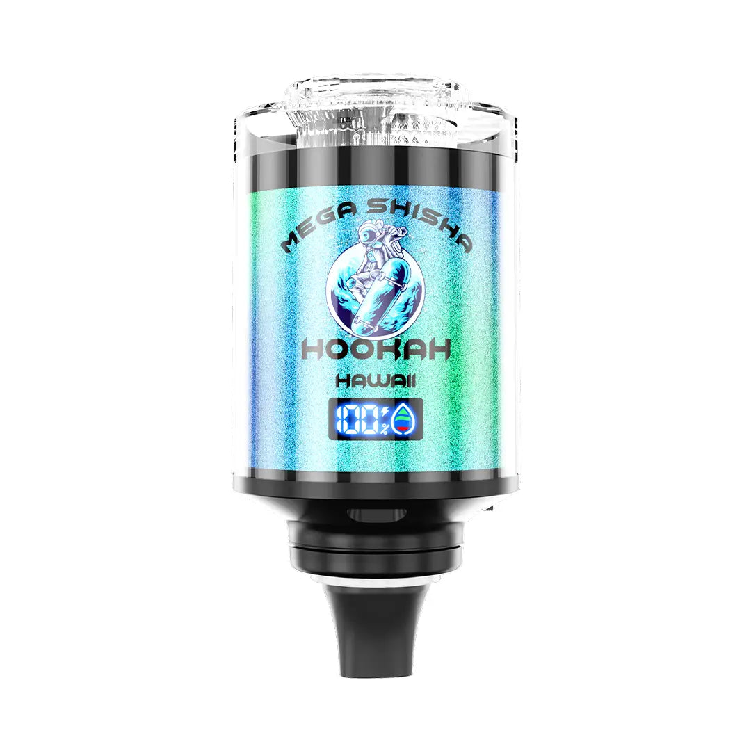 JNR Mega Shisha Hookah 100k Puffs Disposable Vape-2200mAh Battery, 60ml E-liquid, Multiple Nicotine 12 Flavors