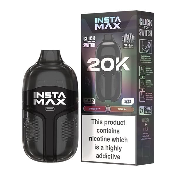 Insta Max 20K Puff Disposable Vape dual-flavour , 20000 puffs 650 mAh