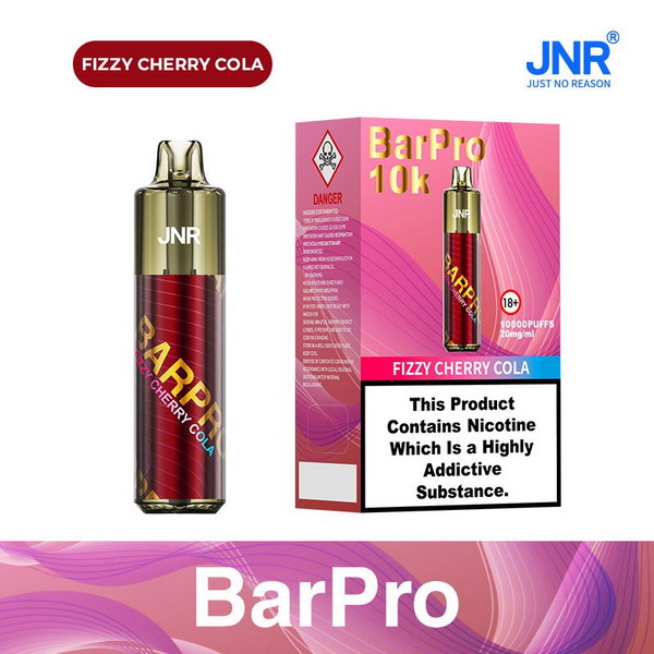 JNR Bar Pro 10000 Pod Vape Kit-800mAh Battery, 20ml E-liquid, Multiple Nicotine 12 Flavors