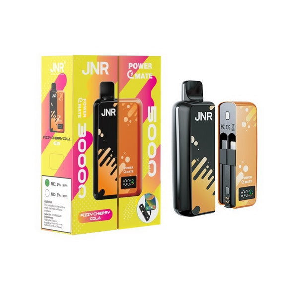 JNR PowerMate 30K Kit-5000mAh Battery, 15ml E-liquid, Multiple Nicotine 10 Flavors