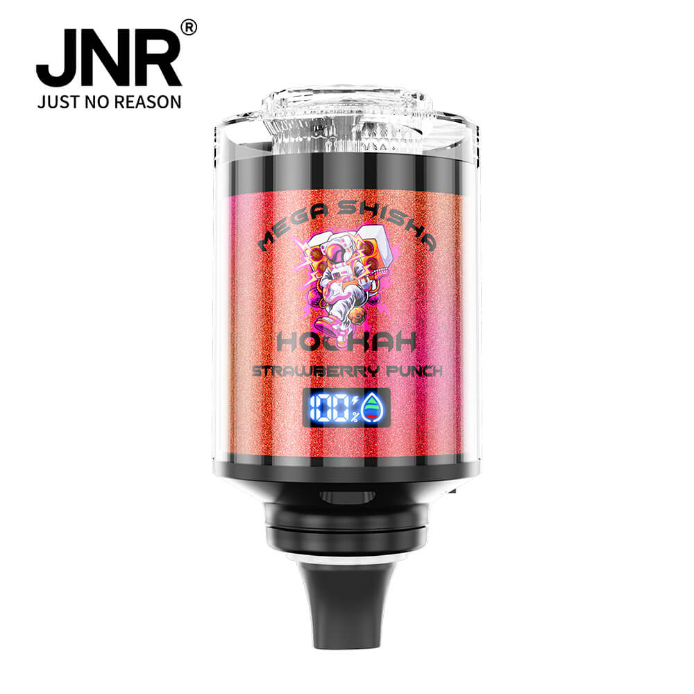 JNR Mega Shisha Hookah 100000 Puffs Disposable Vape In Sales-2200mAh Battery, 60ml E-liquid, Multiple Nicotine 12 Flavors