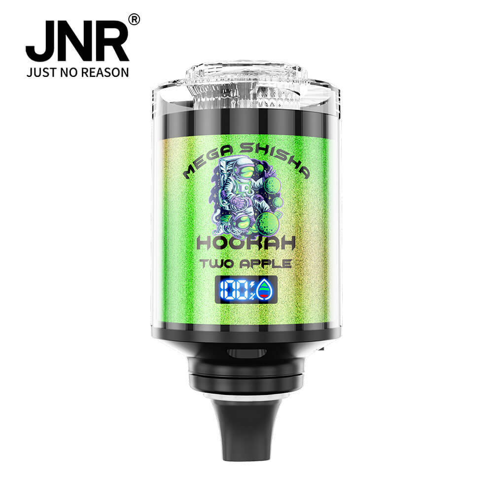 JNR Mega Shisha Hookah 100000 Puffs Disposable Vape In Sales-2200mAh Battery, 60ml E-liquid, Multiple Nicotine 12 Flavors