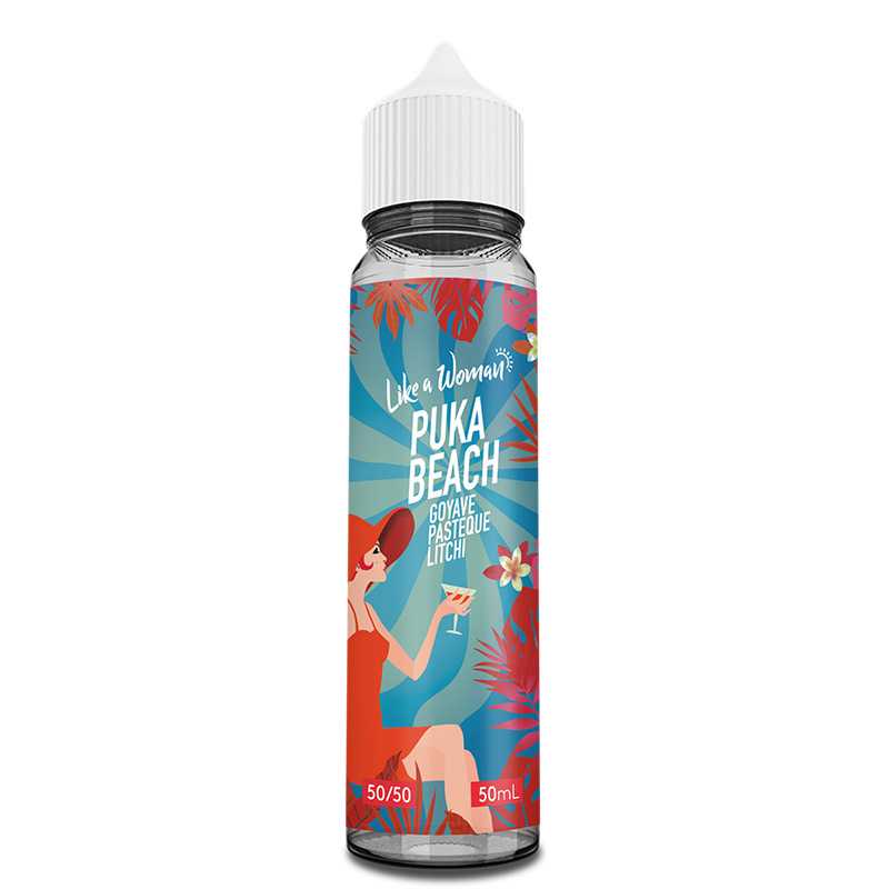 LIKE A WOMAN Puka Beach - E-liquide 50ml