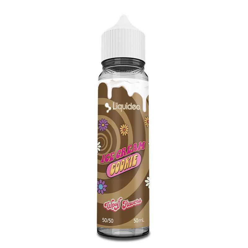 LIQUIDEO Wpuff Flavors Ice Cream Cookie - E-liquide 50ml