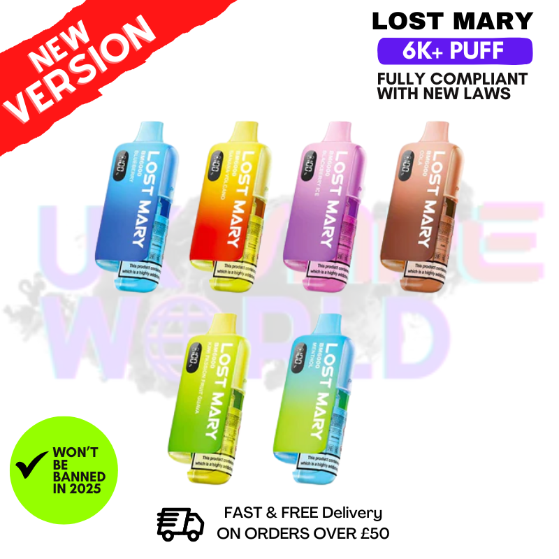 Lost Mary 6K Puff 6000 Pod Kit NEW - ONLY £10.99