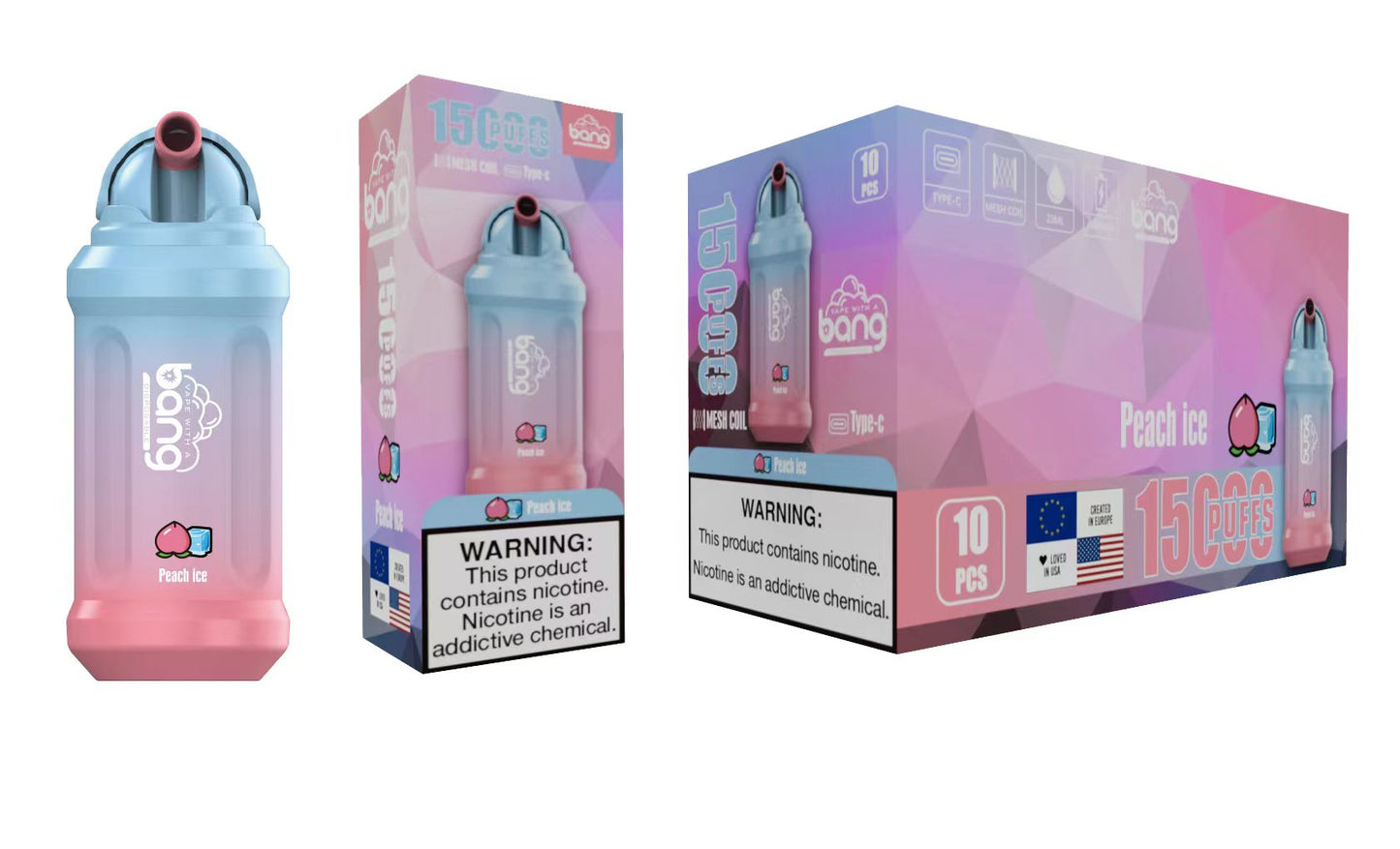 BANG 15000 Puffs 25 - Bang 15000 Puffs 5% Low Nicotine 23ML 600mAh Rechargeable Bulk Buy Disposable Best Vapes Pen Wholesale 16 Flavors