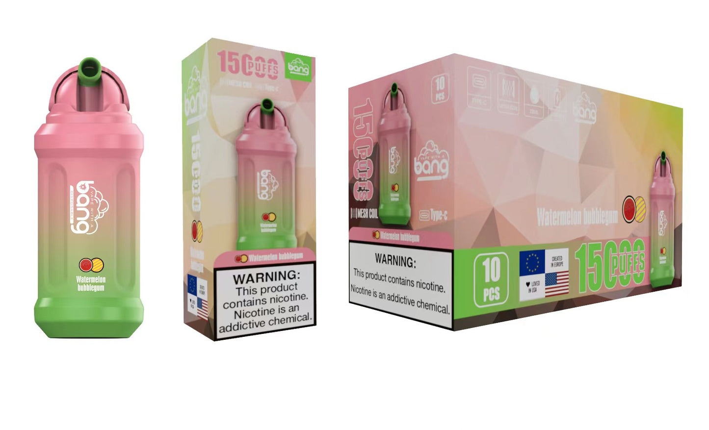 BANG 15000 Puffs 25 - Bang 15000 Puffs 5% Low Nicotine 23ML 600mAh Rechargeable Bulk Buy Disposable Best Vapes Pen Wholesale 16 Flavors