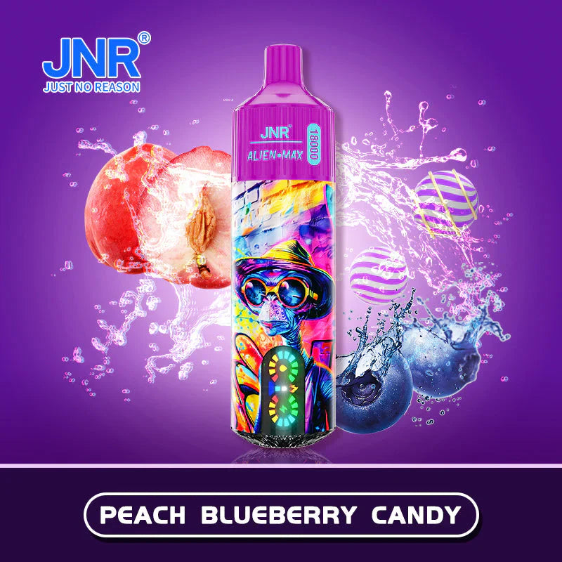 JNR Alien Max 18000 Puffs Disposable Vape-850mAh Battery, 28ml E-liquid, Multiple Nicotine 20 Flavors