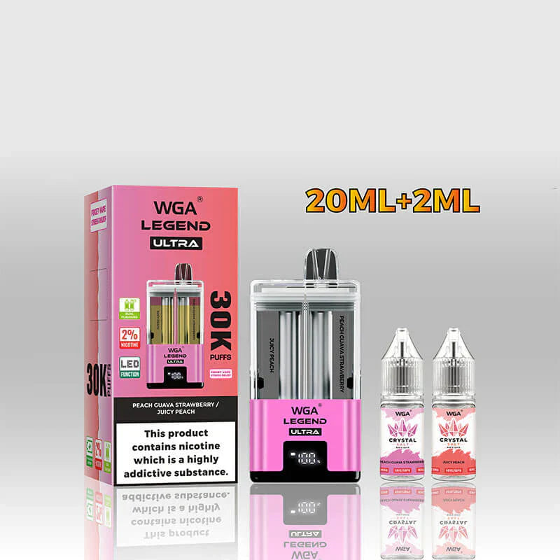 WGA Crystal Legend Ultra 30000 Puffs Disposable Vape