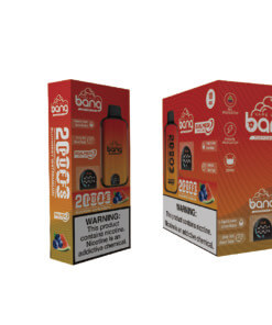 Bang 20000 Puffs LED Display Disposable Vape Bang King Double Crystal 20000 Puffs Vape 20K Disposable Vape Pen E Cigarette Prefilled 25ml 650mAh