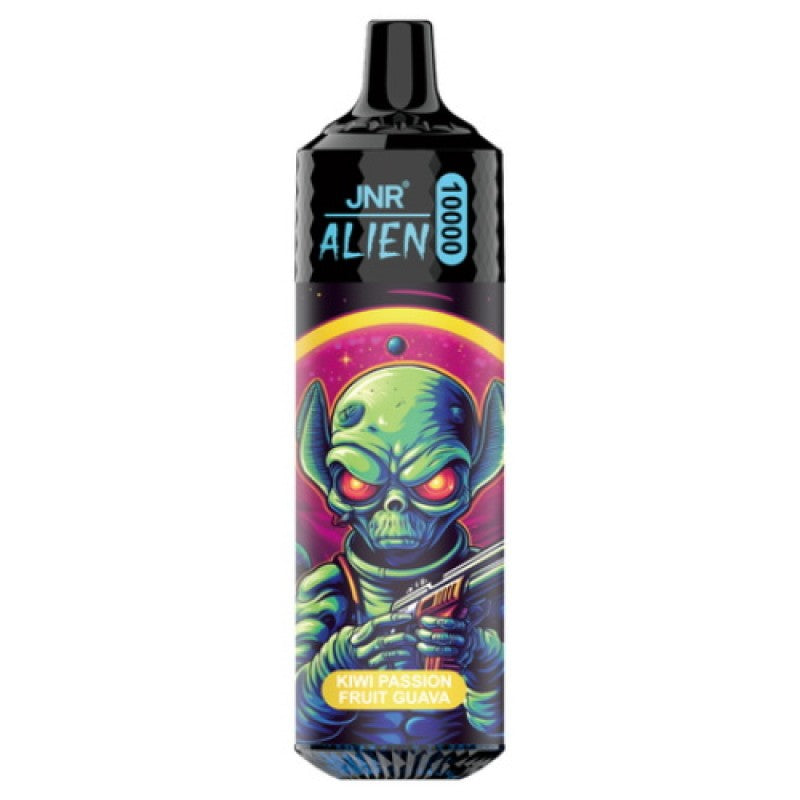 JNR Alien 10000 Puffs Disposable Vape-850mAh Battery, 20ml E-liquid, Multiple Nicotine 12 Flavors