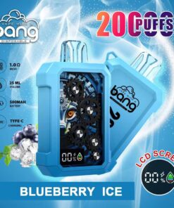 Bang King Double Crystal 20000 Puffs Vape (0% to 5% Nicotine) 20K Disposable Vape Pen E Cigarette Prefilled 25ml 650mAh 12 Flavors