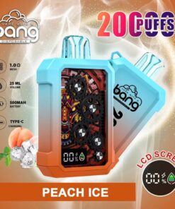 Bang King Double Crystal 20000 Puffs Vape (0% to 5% Nicotine) 20K Disposable Vape Pen E Cigarette Prefilled 25ml 650mAh 12 Flavors