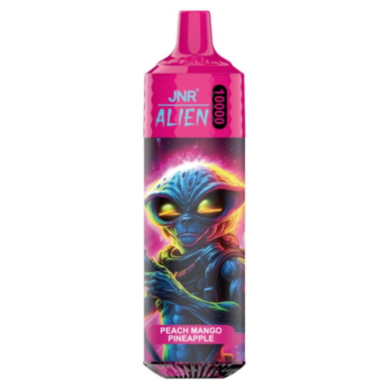 JNR Alien 10000 Puffs Disposable Vape-850mAh Battery, 20ml E-liquid, Multiple Nicotine 12 Flavors