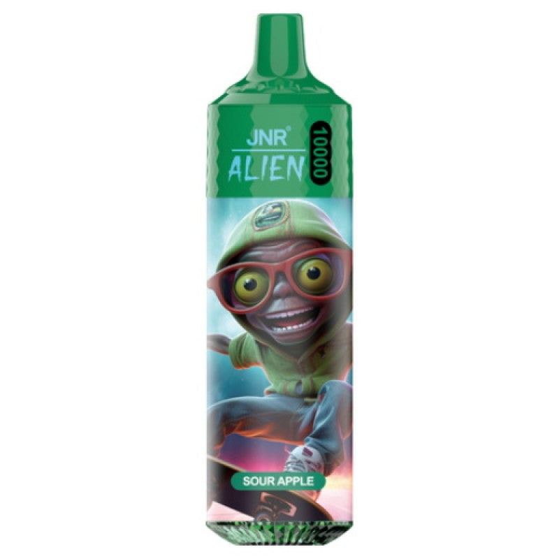JNR Alien 10000 Puffs Disposable Vape-850mAh Battery, 20ml E-liquid, Multiple Nicotine 12 Flavors