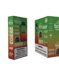 Bang 20000 Puffs LED Display Disposable Vape Bang King Double Crystal 20000 Puffs Vape 20K Disposable Vape Pen E Cigarette Prefilled 25ml 650mAh