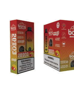 Bang 20000 Puffs LED Display Disposable Vape Bang King Double Crystal 20000 Puffs Vape 20K Disposable Vape Pen E Cigarette Prefilled 25ml 650mAh