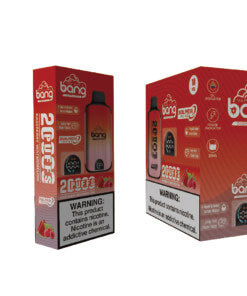 Bang 20000 Puffs LED Display Disposable Vape Bang King Double Crystal 20000 Puffs Vape 20K Disposable Vape Pen E Cigarette Prefilled 25ml 650mAh