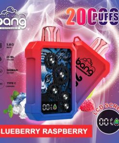 Bang King Double Crystal 20000 Puffs Vape (0% to 5% Nicotine) 20K Disposable Vape Pen E Cigarette Prefilled 25ml 650mAh 12 Flavors
