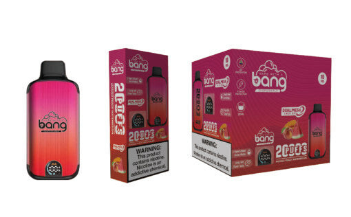 Bang 20000 Puffs LED Display Disposable Vape Bang King Double Crystal 20000 Puffs Vape 20K Disposable Vape Pen E Cigarette Prefilled 25ml 650mAh