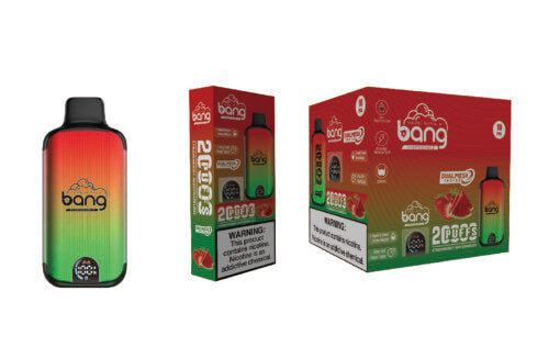 Bang 20000 Puffs LED Display Disposable Vape Bang King Double Crystal 20000 Puffs Vape 20K Disposable Vape Pen E Cigarette Prefilled 25ml 650mAh