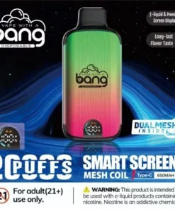 Bang 20000 Puffs LED Display Disposable Vape Bang King Double Crystal 20000 Puffs Vape 20K Disposable Vape Pen E Cigarette Prefilled 25ml 650mAh