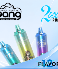 Bang 20000 Puffs LED Display Disposable Vape Bang King Double Crystal 20000 Puffs Vape 20K Disposable Vape Pen E Cigarette Prefilled 25ml 650mAh