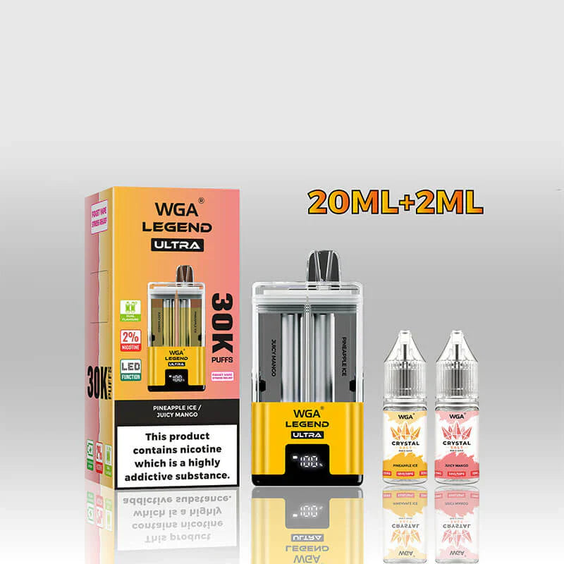 WGA Crystal Legend Ultra 30000 Puffs Disposable Vape