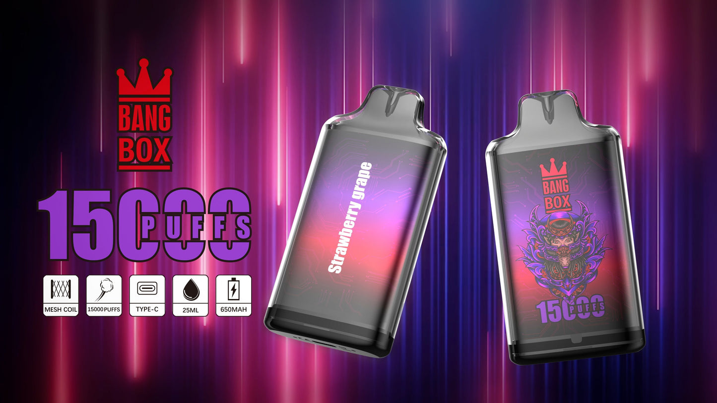 Bang 35000 Puffs/15000 Puffs Vape 35K/15K Disposable Vape Pen E Cigarette Prefilled 30ml /25ml 650mAh Disposable Vape 12 Flavors