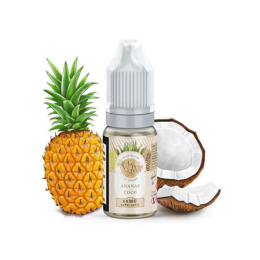 SAVOUREA Le Petit Verger Ananas Coco - E-liquide 10ml