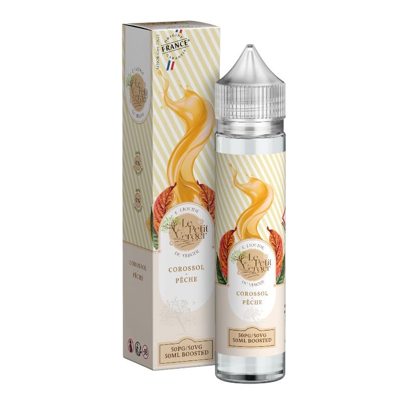 SAVOUREA Le Petit Verger - Corossol Pêche - E-liquide 50ml