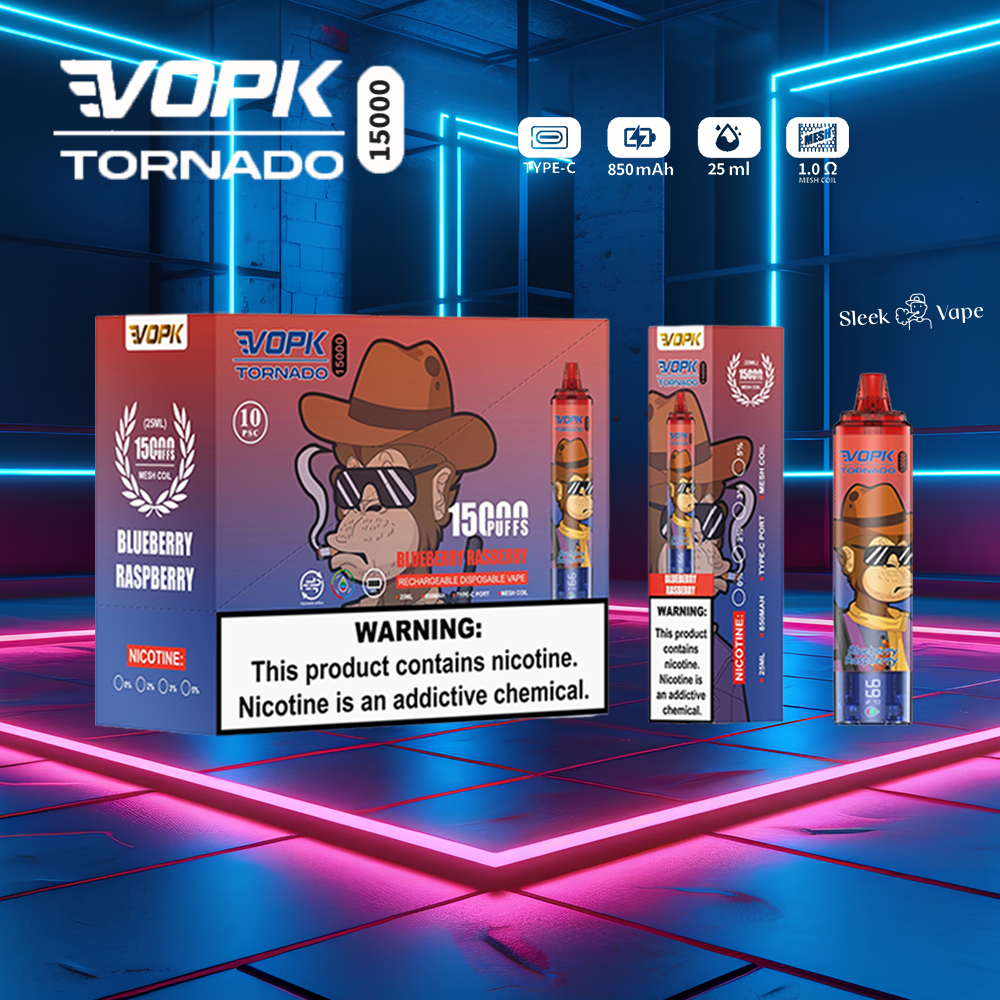 VOPK Tornado 15000 15K Puffs Disposable Vape Pen