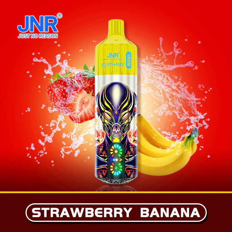 JNR Alien Max 18000 Puffs Disposable Vape-850mAh Battery, 28ml E-liquid, Multiple Nicotine 20 Flavors