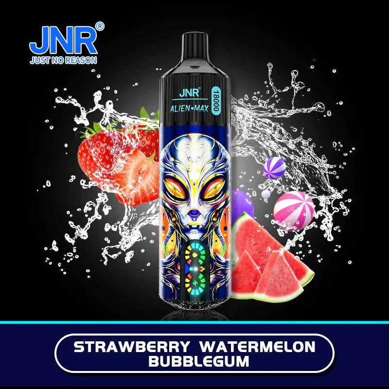 JNR Alien Max 18000 Puffs Disposable Vape-850mAh Battery, 28ml E-liquid, Multiple Nicotine 20 Flavors