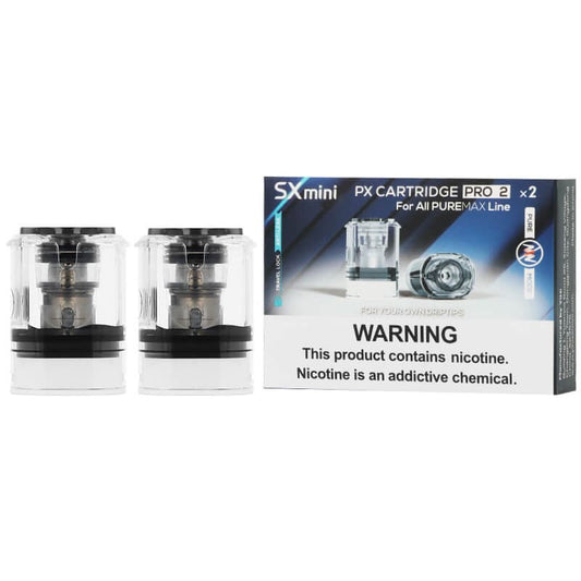 SX MINI Puremax Px Pro 2 - Pack de 2 Cartouches Pod 2ml