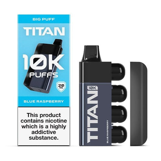 Titan 10k Disposable Vape  10,000 puffs , 1000mAh 18 Flavors