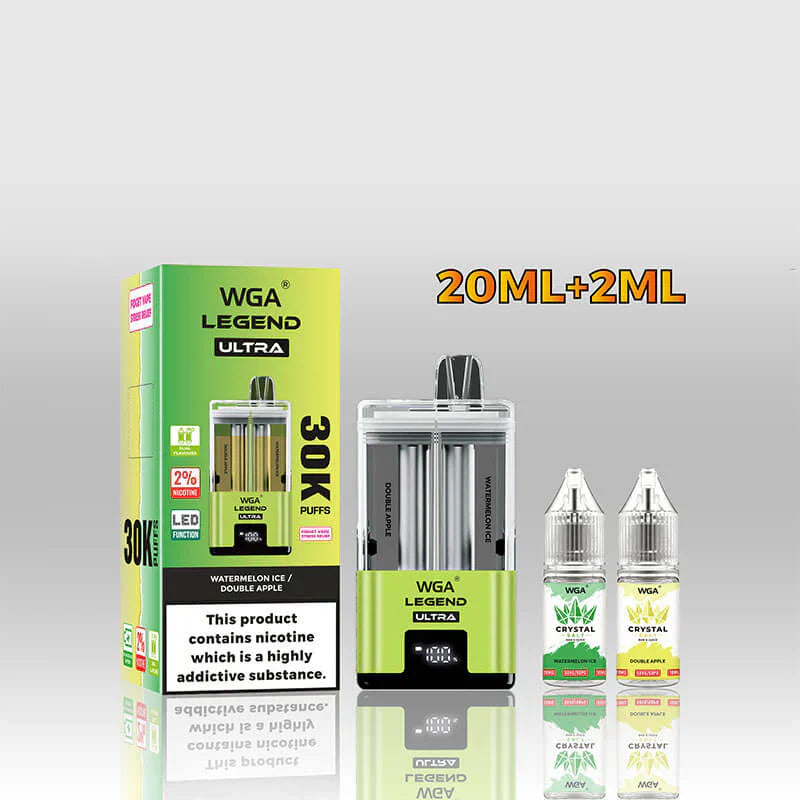 WGA Crystal Legend Ultra 30000 Puffs Disposable Vape
