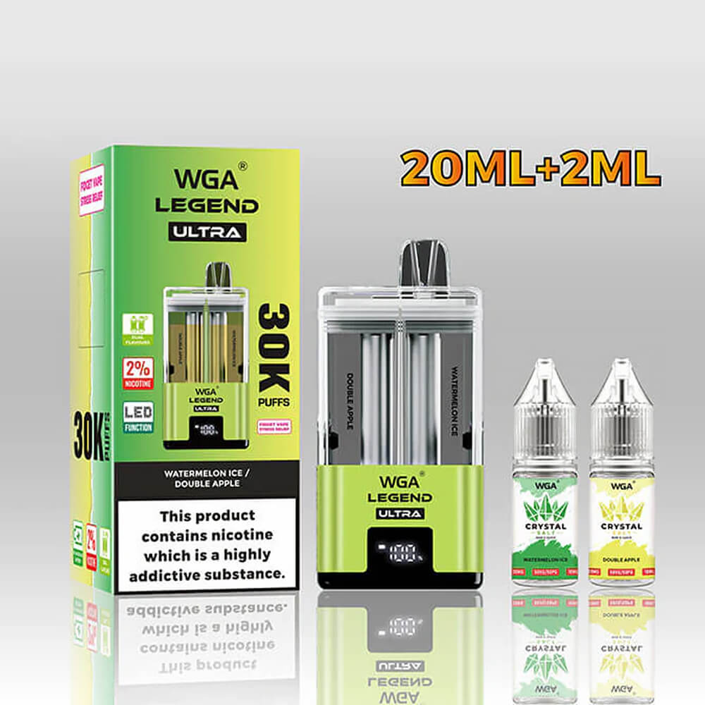 WGA Dual Flavors 30000 puffs Disposable Vape In Sales