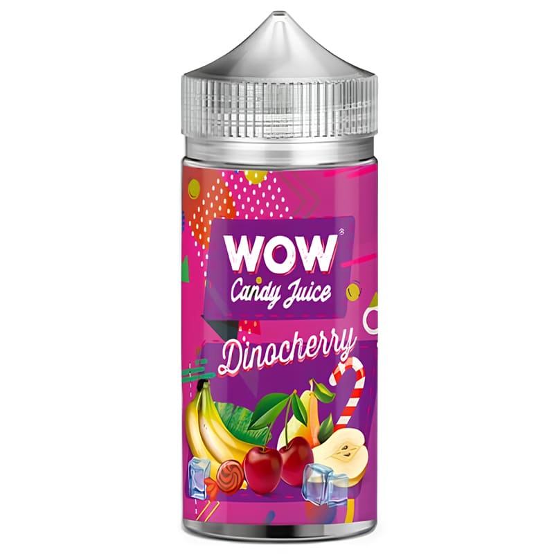 WOW CANDY JUICE Dinocherry - E-liquide 100ml