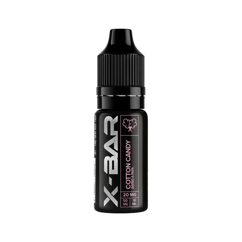 X-BAR Cotton Candy - Sel de nicotine 10ml