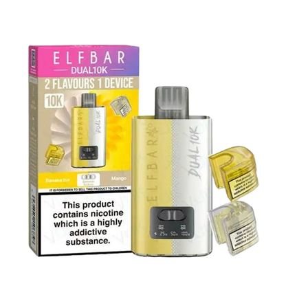 Elf Bar 10K Puff 10 000 Prefilled Pod Kit  2% Nicotine 850mAh battery 20 Flavors