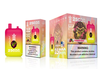 Bang 25000 Puffs Dual Mesh Coil Pod Rechargeable E Cigarette Disposable Vapes Bang King 25k Puff