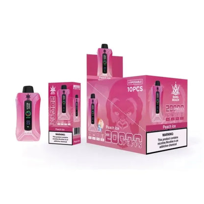 Bang BEACH 20000 Puffs 20K - 35mL 650mAh  5% Nic Salt, Smart Display, 12 Flavors