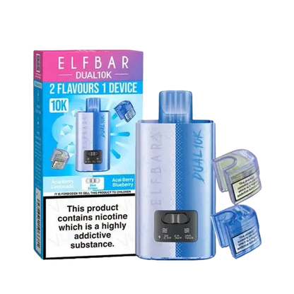 Elf Bar 10K Puff 10 000 Prefilled Pod Kit  2% Nicotine 850mAh battery 20 Flavors