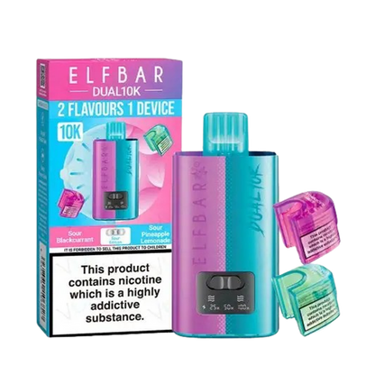 Elf Bar 10K Puff 10 000 Prefilled Pod Kit  2% Nicotine 850mAh battery 20 Flavors