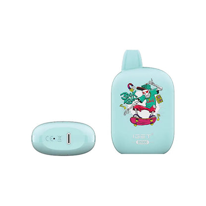 IGET B5000 Disposable Vape - 5000 Puffs, 10ml, 40mg Nicotine, Rechargeable