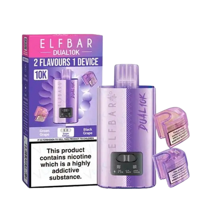 Elf Bar 10K Puff 10 000 Prefilled Pod Kit  2% Nicotine 850mAh battery 20 Flavors