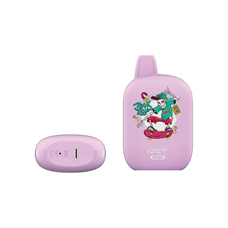 IGET B5000 Disposable Vape - 5000 Puffs, 10ml, 40mg Nicotine, Rechargeable